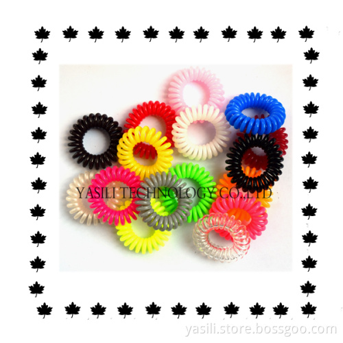 Fashion Women Girl Colorful Elastic Rubber Hair Band Rope Ponytail Holder